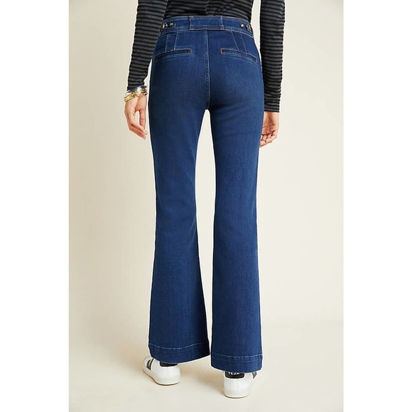 Pilcro High-Rise Bootcut Jeans Anthropologie 27 - Picture 4 of 8